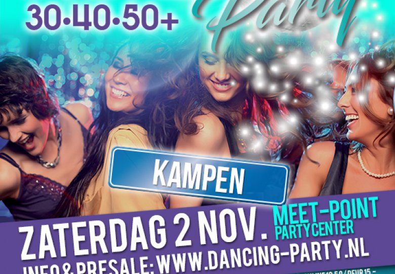 30 40 50 plussers: Dancing Party Kampen