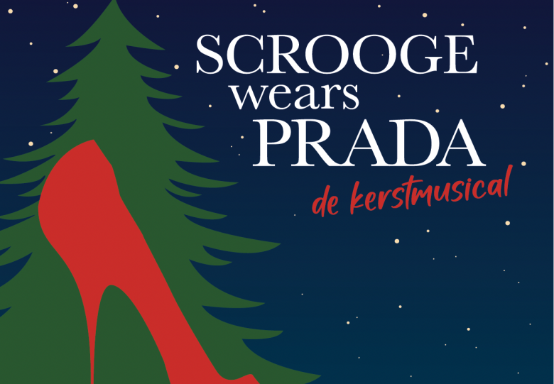 Scrooge wears Prada Kerstmusical Avond