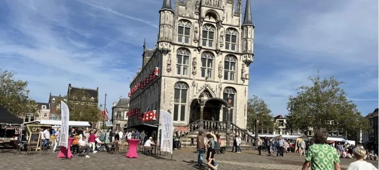 Zeldzaam Mooi Markt De Markt in Gouda