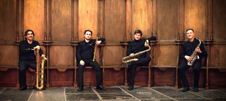 Het Amstel Saxophone Quartet laat barokmuziek swingen