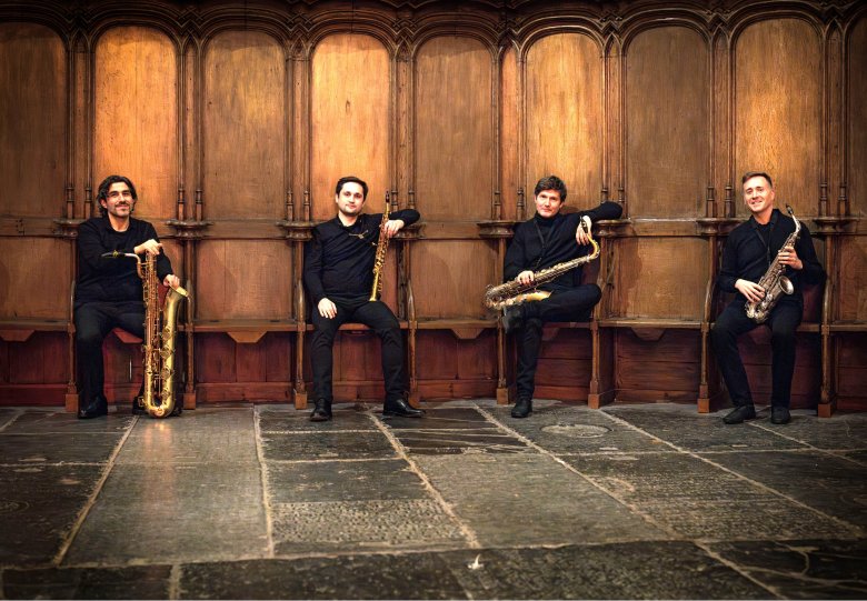 Het Amstel Saxophone Quartet laat barokmuziek swingen