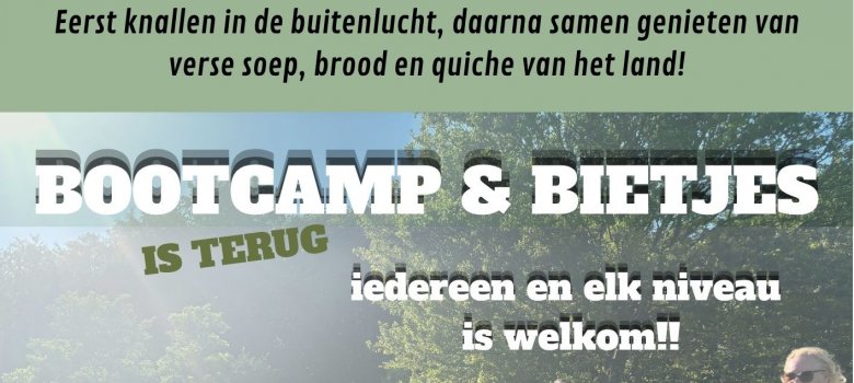 Bootcamp & Bietjes in Wassenaar is terug! | Sporten & Eten op het Land