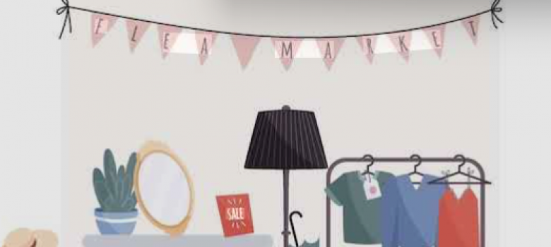 Gezellige rommelmarkt