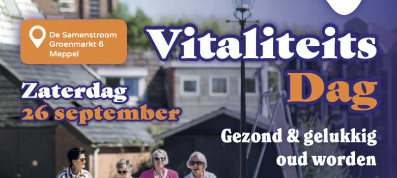 Vitaliteitsdag voor senioren in Meppel