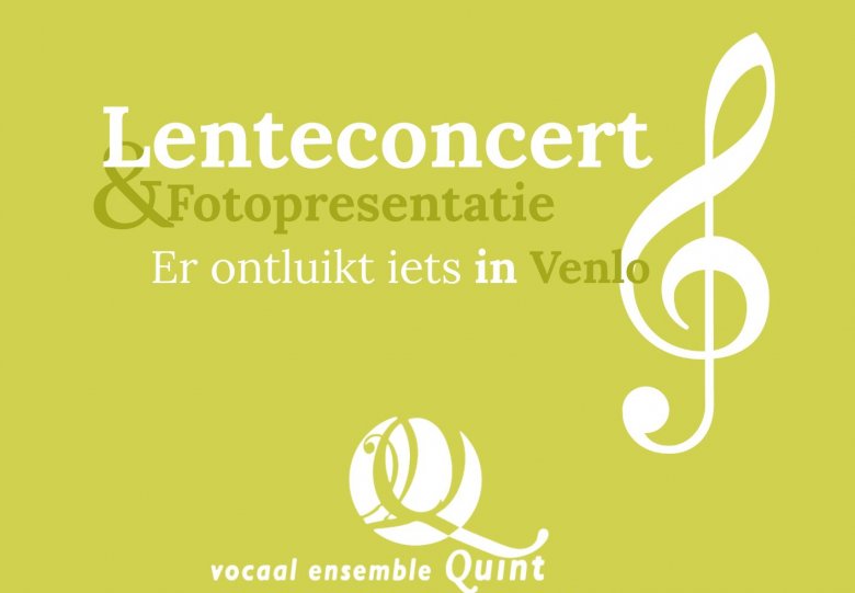 Er ontluikt iets in Venlo, lenteconcert Vocaal Ensemble Quint en Harmonie St. Caecilia Blerick