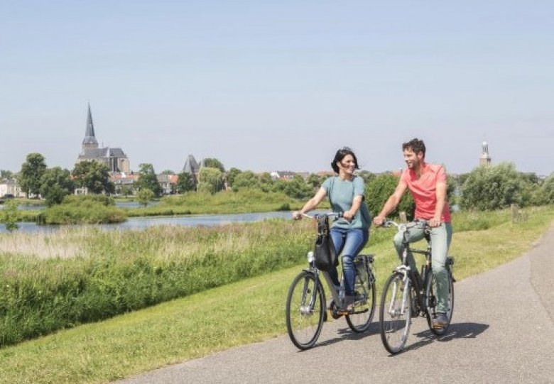 Fietsen en wandelen in de IJsseldelta