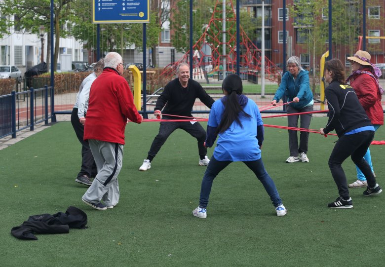 GoldenSports helpt 55+’ers in Dronten met hun fitheid