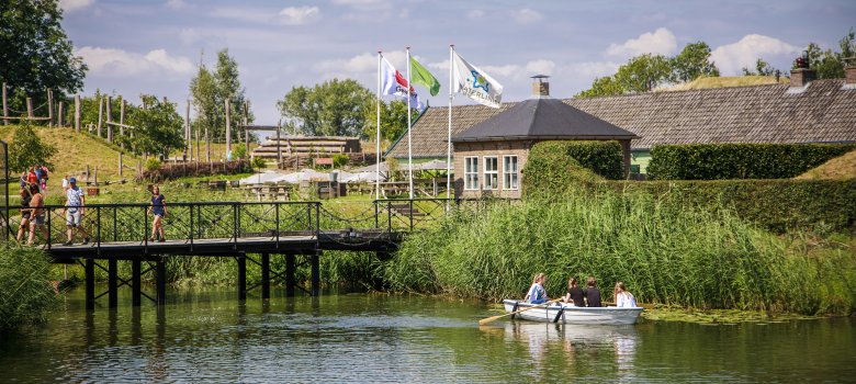 Buiten speuren in het Geofort