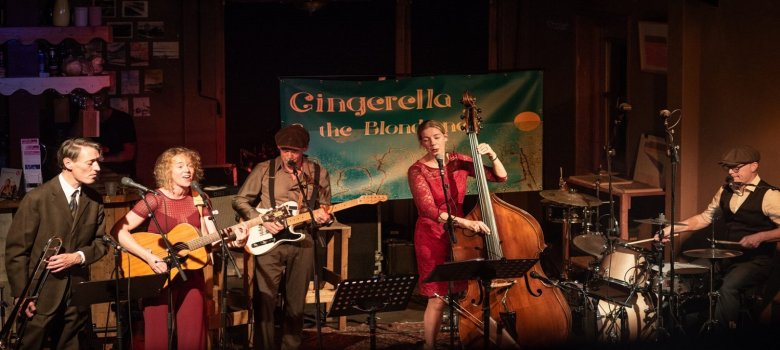 Art, Music & Wine – Gingerella and the Blondtones