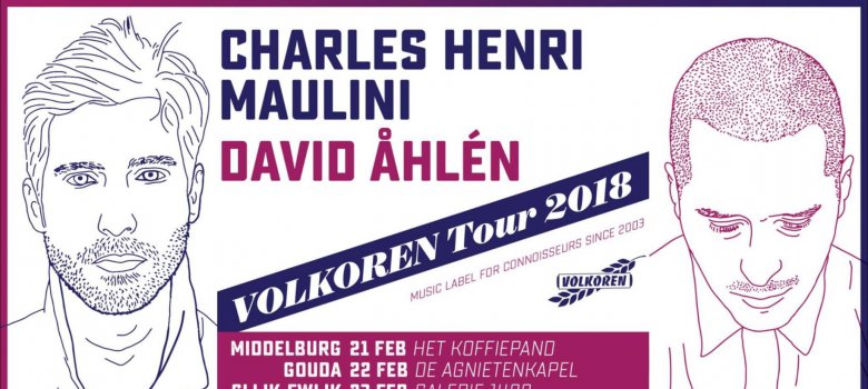 Volkoren Tour 2018: David Ahlén en Charles-Henri Maulini in concert in Het Witte Kerkje in Slijk-Ewi