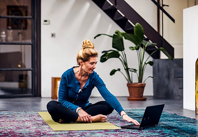 Thuis yoga en meditatie