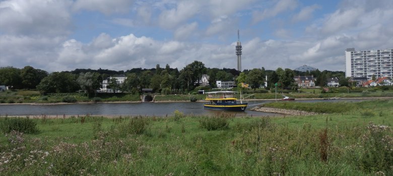 Met de Blauwe Bever van Arnhem naar Loowaard bij Huissen