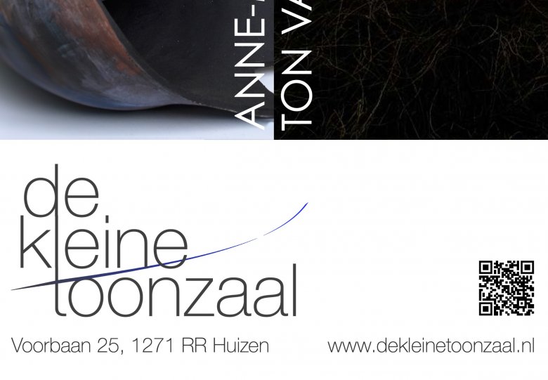 Expositie Anne-Mie Govaere (keramiek) en Ton van Velsen (digitale kunst)