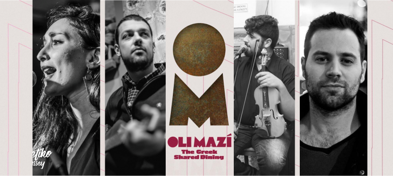 LIVE music at Oli Mazi x Greek folk & DJ set