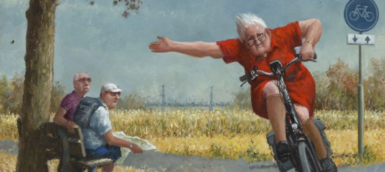 Expositie Marius van Dokkum - Lachen is gezond