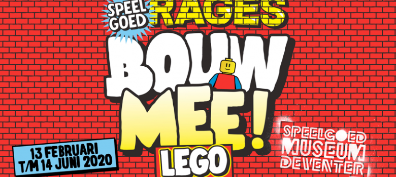 Nieuwe pop-up expositie: Speelgoedrage nr.1: LEGO Bouw mee!