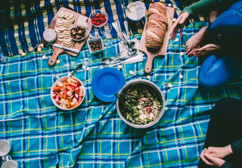 Picknicken in huis!