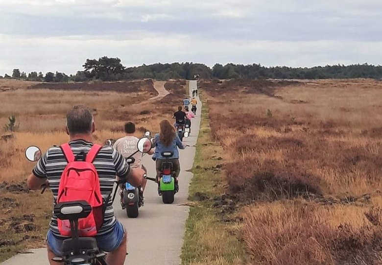 E chopper rijden