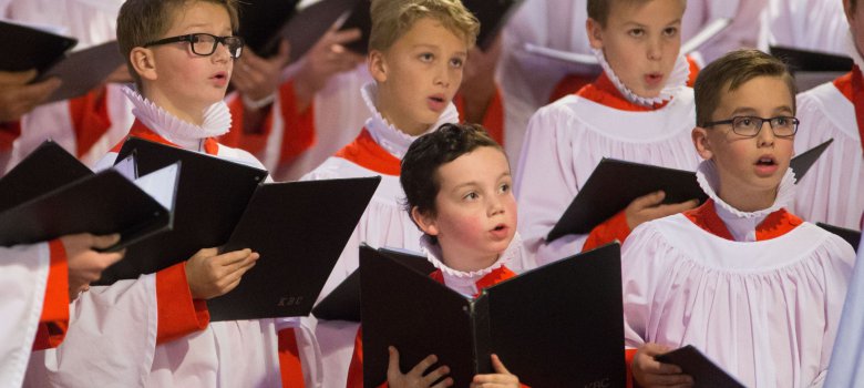 Choral Evensong gezongen door het Kampen Boys Choir