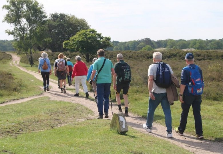 Klaverblad Voetstappenpad Wandelrally
