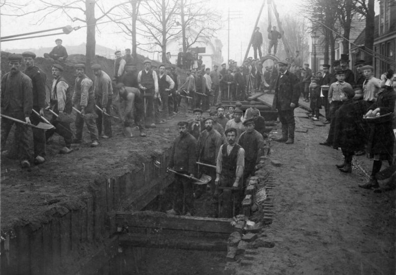 De Hilversumse waterscheiding