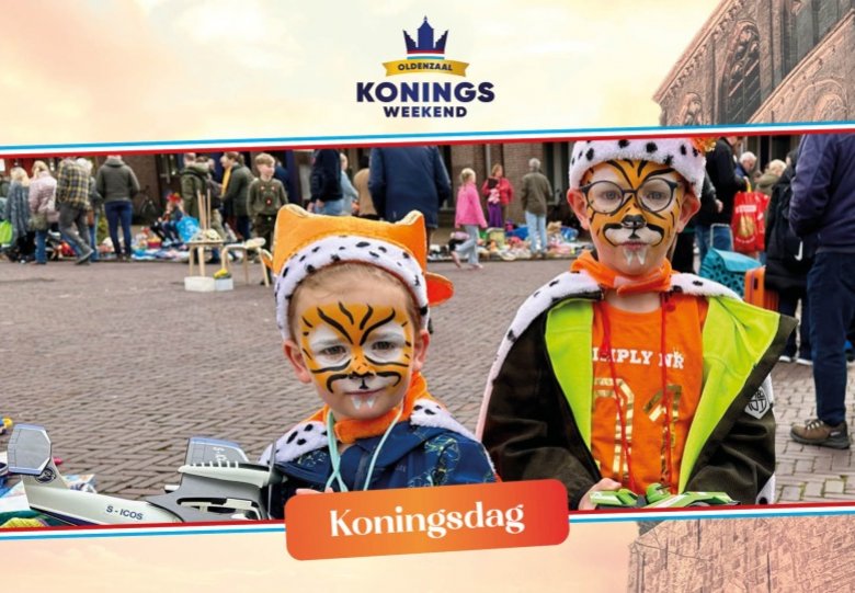 Koningsdag in Oldenzaal