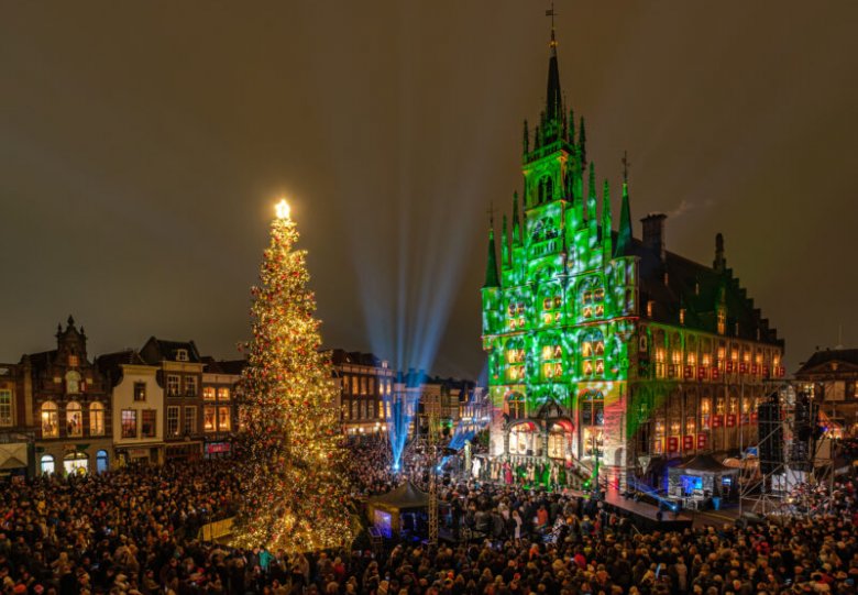 Gouda bij Kaarslicht