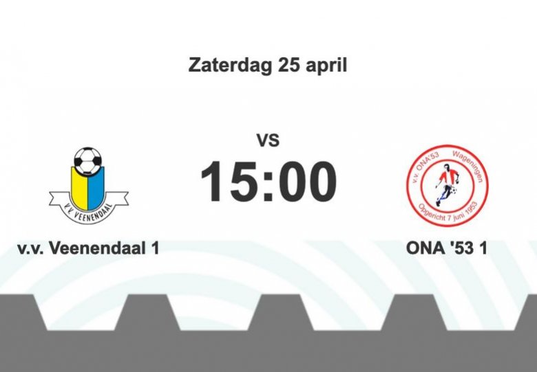 v.v. Veenendaal 1 - ONA '53 1