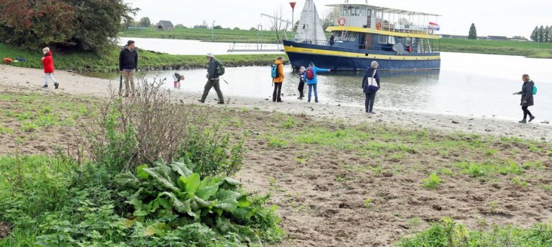Varen van Rhenen naar de Blauwe Kamer.