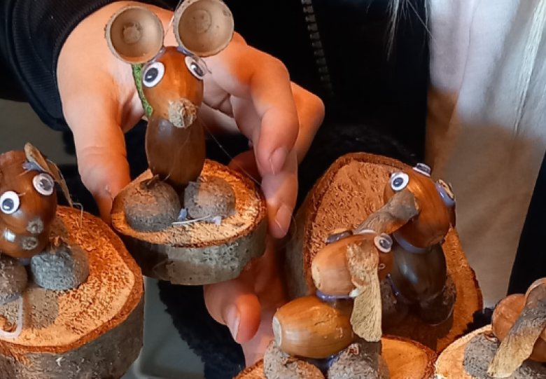 Strandbende: creatief bezig en vrij spelen