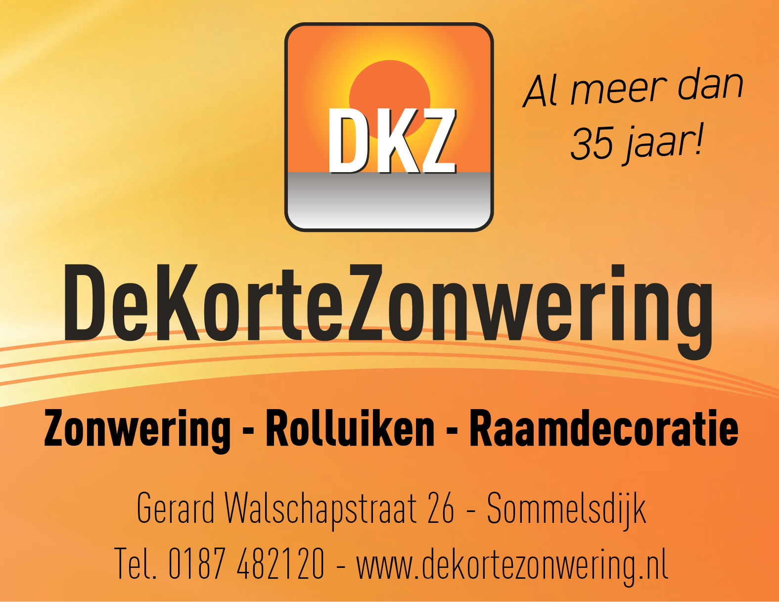 De Korte Zonwering