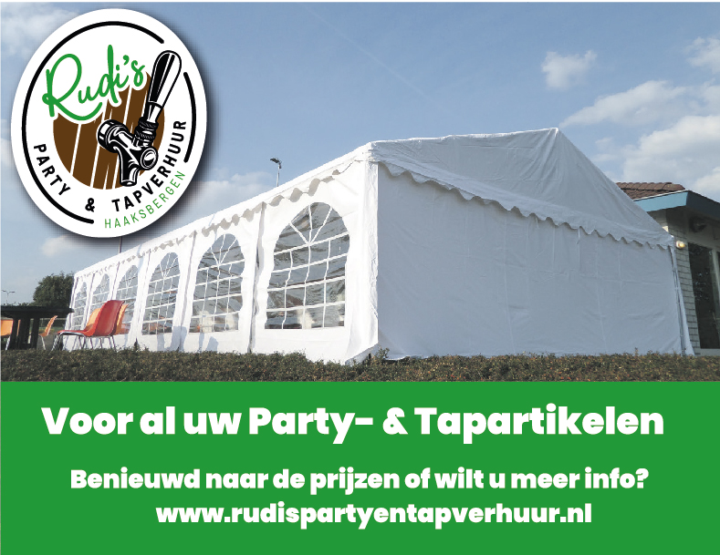 Rudi's Party en Tapverhuur