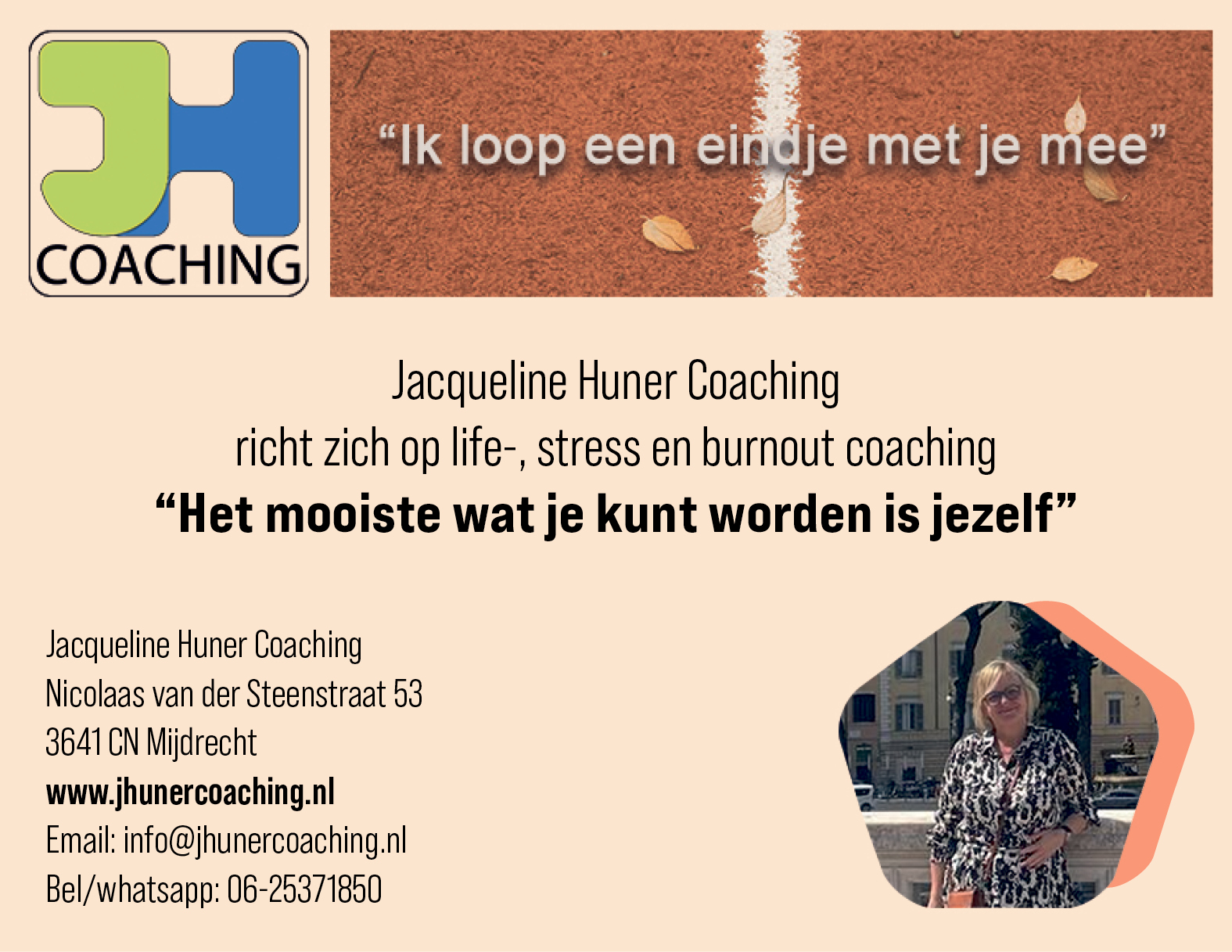 Jacqueline Huner Coaching